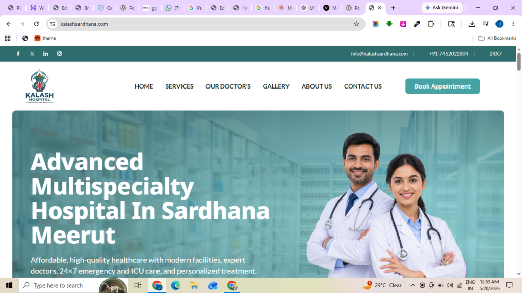 Kalash Nursing Home Meerut